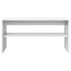 Mobile TV Bianco 80 x 30 x 40 cm Legno multistrato