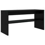 Mobile TV Rovere Nero 80 x 30 x 40 cm Legno multistrato
