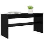 Mobile TV Rovere Nero 80 x 30 x 40 cm Legno multistrato