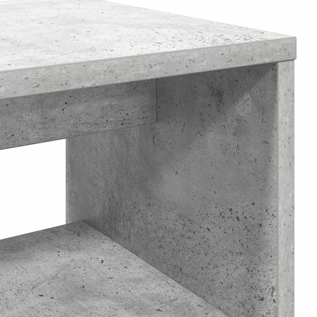 Mobile TV Grigio cemento 80 x 30 x 40 cm Legno multistrato