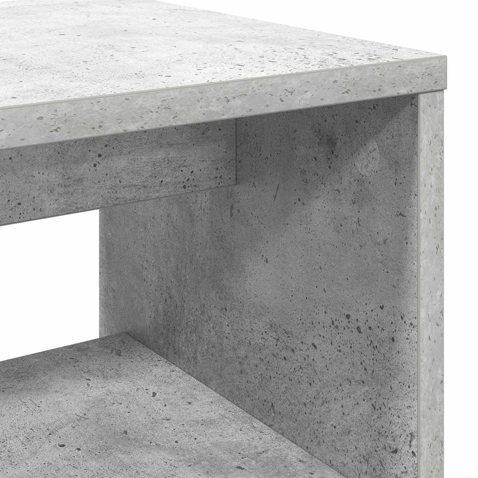 Mobile TV Grigio cemento 80 x 30 x 40 cm Legno multistrato