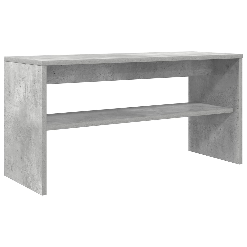 Mobile TV Grigio cemento 80 x 30 x 40 cm Legno multistrato