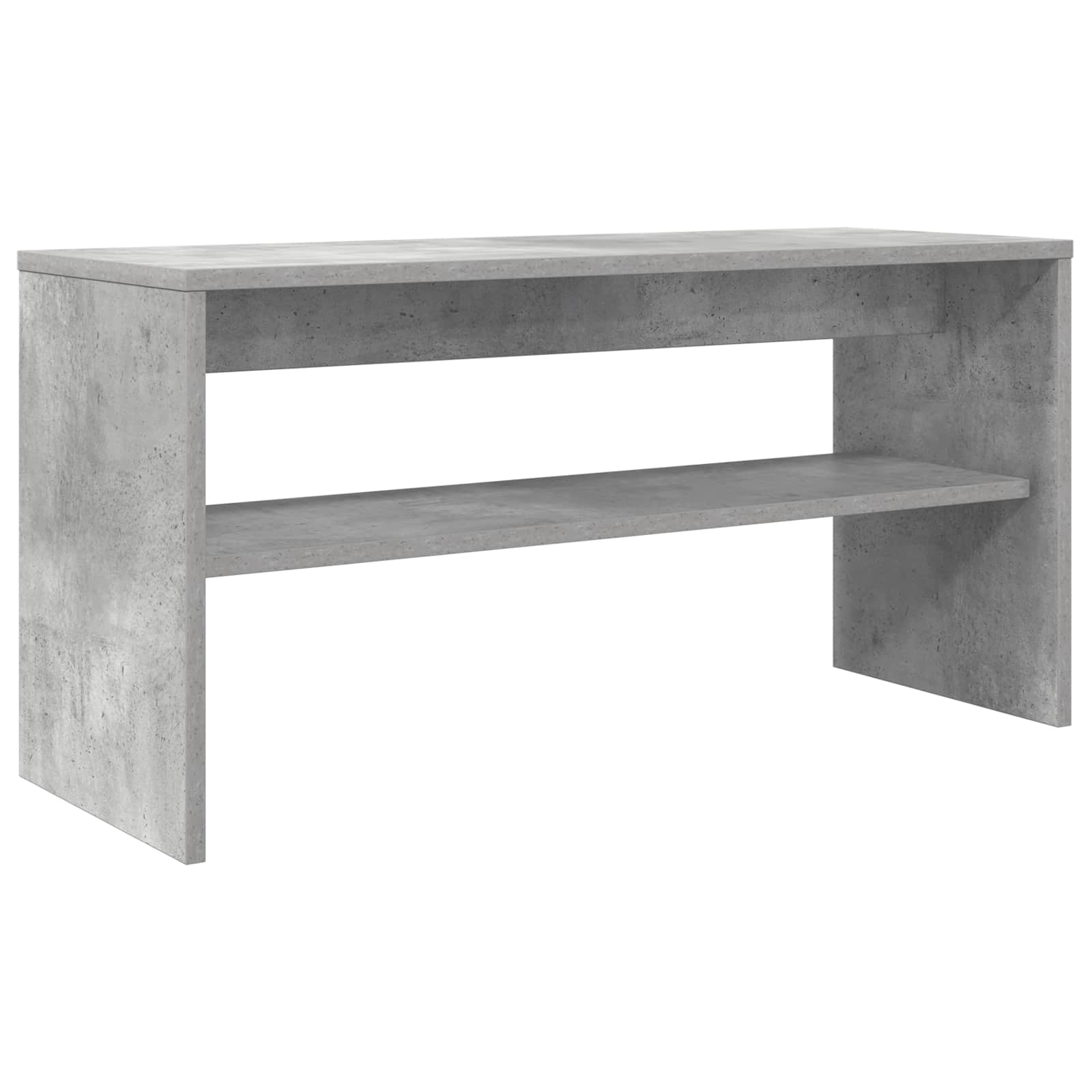 Mobile TV Grigio cemento 80 x 30 x 40 cm Legno multistrato