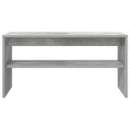 Mobile TV Grigio cemento 80 x 30 x 40 cm Legno multistrato