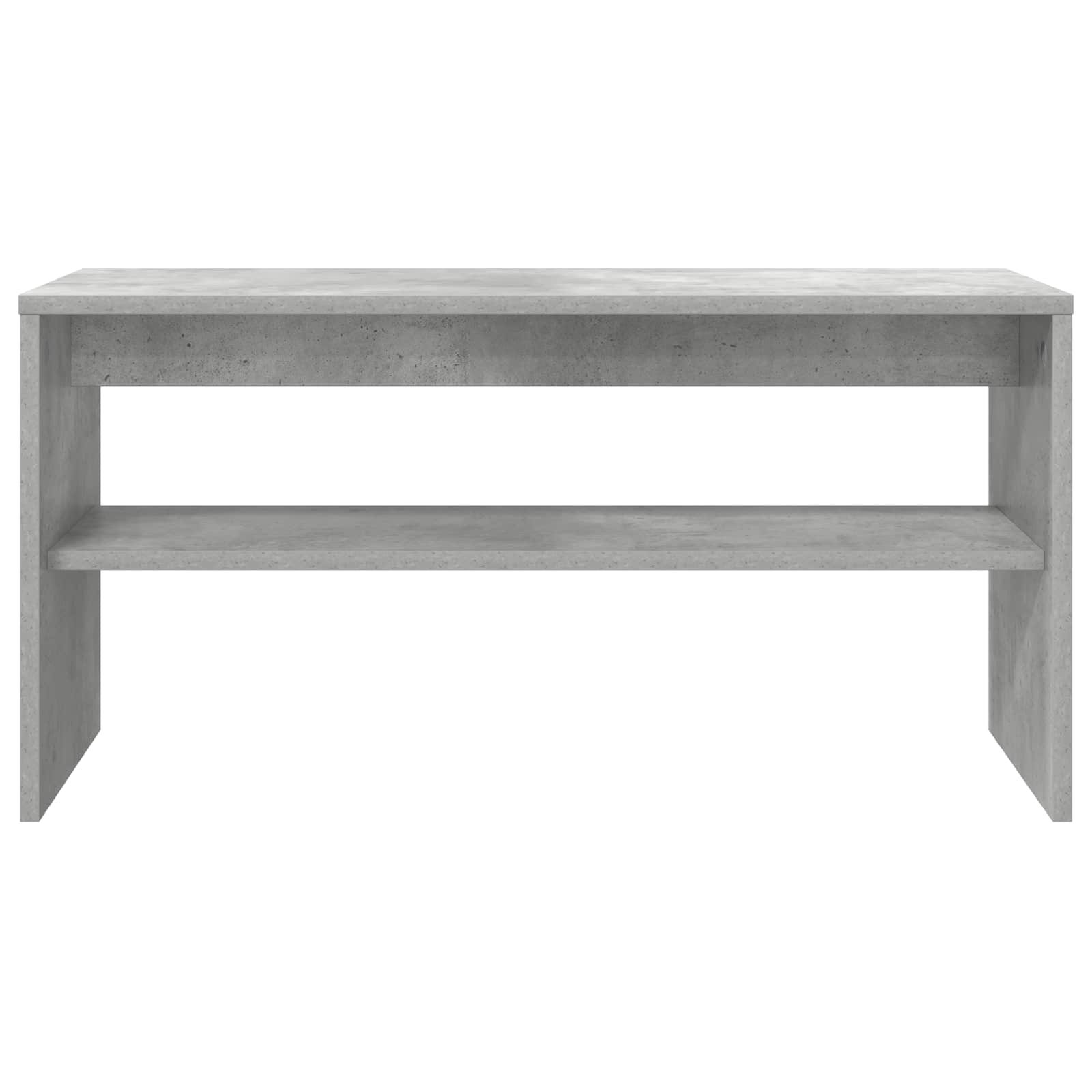 Mobile TV Grigio cemento 80 x 30 x 40 cm Legno multistrato