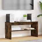 Mobile TV Rovere fumé 80 x 30 x 40 cm Legno multistrato