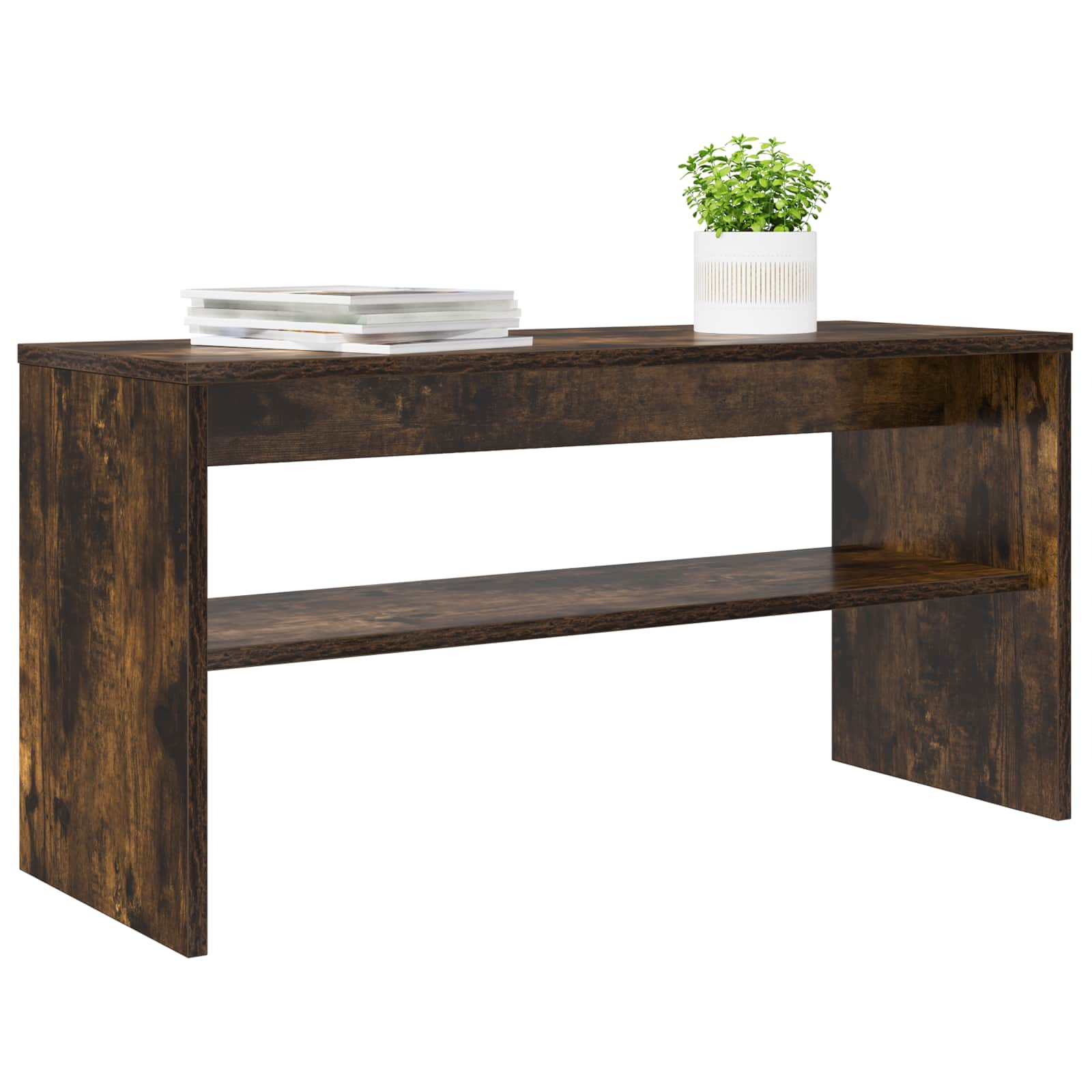 Mobile TV Rovere fumé 80 x 30 x 40 cm Legno multistrato