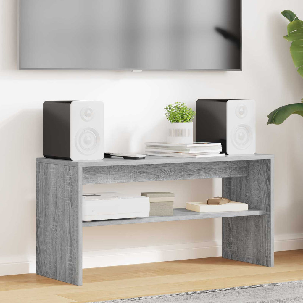 Mobile TV Grigio Sonoma 80 x 30 x 40 cm Legno multistrato