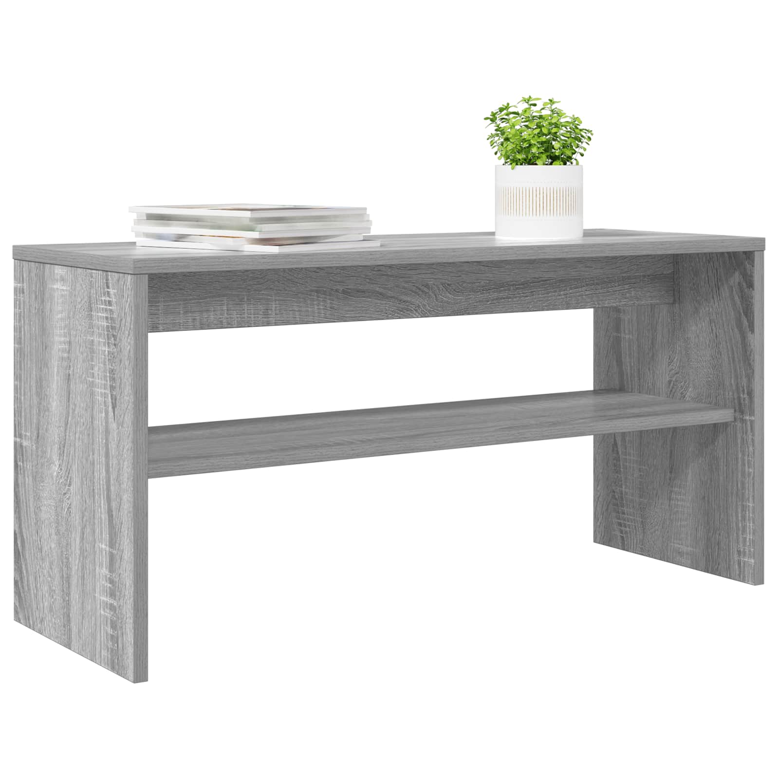 Mobile TV Grigio Sonoma 80 x 30 x 40 cm Legno multistrato