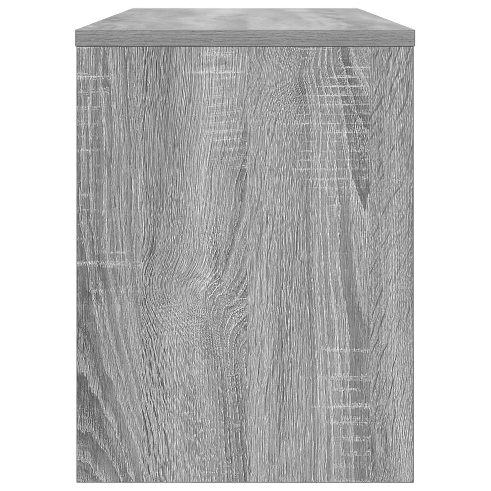 Mobile TV Grigio Sonoma 80 x 30 x 40 cm Legno multistrato
