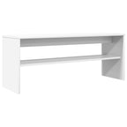 Mobile TV Bianco 100 x 30 x 40 cm Legno multistrato