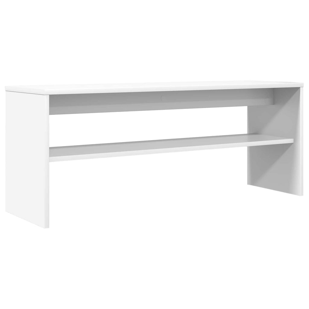 Mobile TV Bianco 100 x 30 x 40 cm Legno multistrato