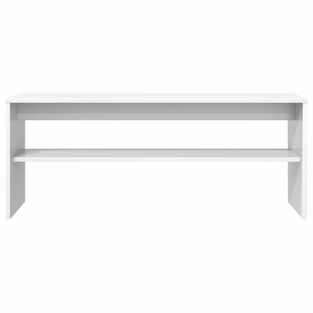 Mobile TV Bianco 100 x 30 x 40 cm Legno multistrato