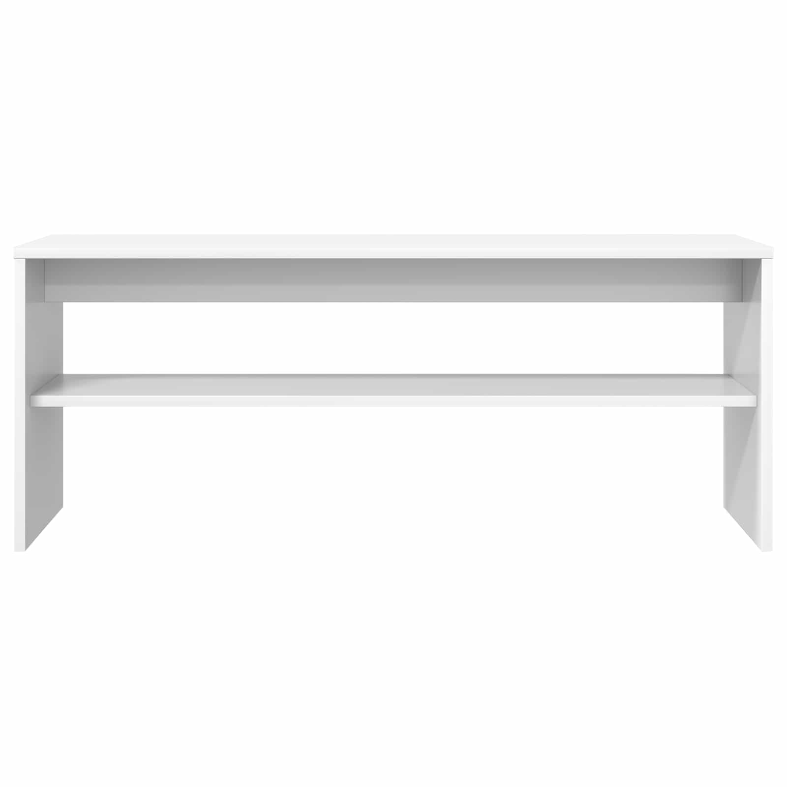 Mobile TV Bianco 100 x 30 x 40 cm Legno multistrato