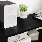Mobile TV Rovere Nero 100 x 30 x 40 cm Legno multistrato