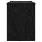 Mobile TV Rovere Nero 100 x 30 x 40 cm Legno multistrato