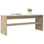 Mobile TV Rovere Sonoma 100 x 30 x 40 cm Legno multistrato