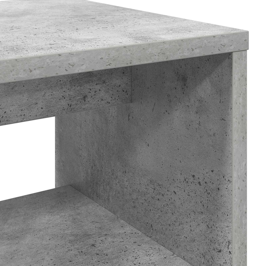 Mobile TV Grigio cemento 100 x 30 x 40 cm Legno multistrato