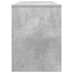Mobile TV Grigio cemento 100 x 30 x 40 cm Legno multistrato
