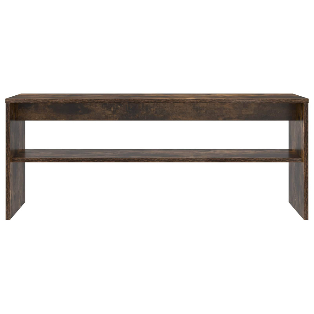 Mobile TV Rovere fumé 100 x 30 x 40 cm Legno multistrato