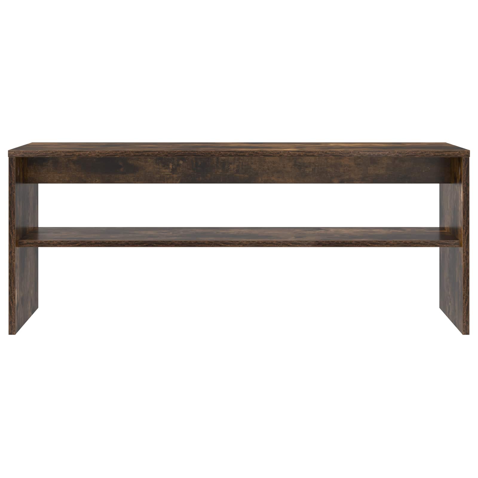 Mobile TV Rovere fumé 100 x 30 x 40 cm Legno multistrato