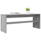 Mobile TV Grigio Sonoma 100 x 30 x 40 cm Legno multistrato