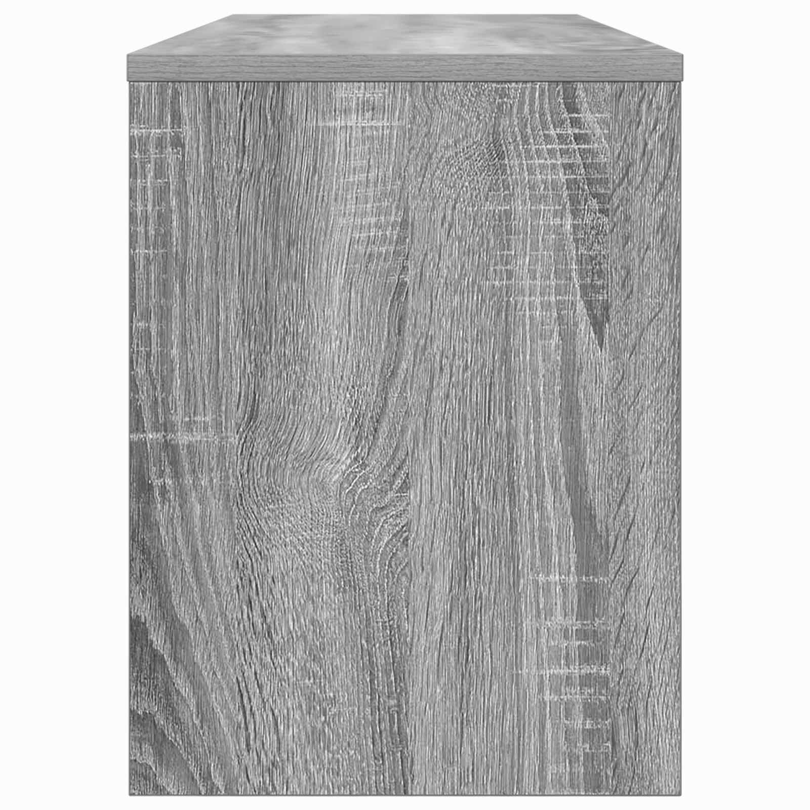 Mobile TV Grigio Sonoma 100 x 30 x 40 cm Legno multistrato