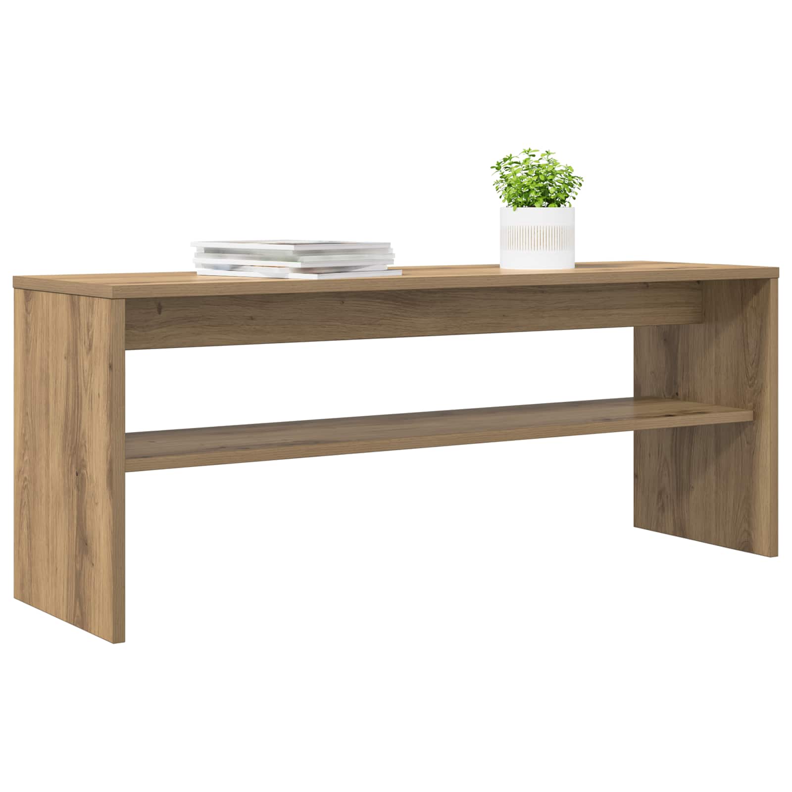 Mobile TV Rovere artigianale 100 x 30 x 40 cm Legno multistrato
