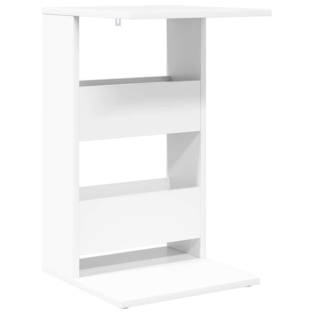 Tavolo laterale Bianco 40 x 35 x 60,5 cm Legno multistrato