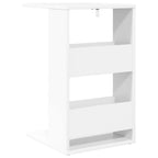 Tavolo laterale Bianco 40 x 35 x 60,5 cm Legno multistrato