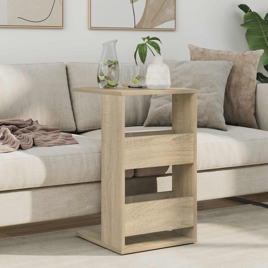 Tavolo laterale Rovere Sonoma 40 x 35 x 60,5 cm