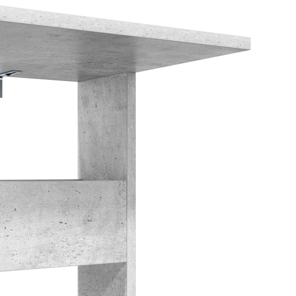 Tavolo laterale Grigio cemento 40 x 35 x 60,5 cm