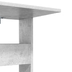 Tavolo laterale Grigio cemento 40 x 35 x 60,5 cm