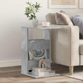 Tavolo laterale Grigio cemento 40 x 35 x 60,5 cm