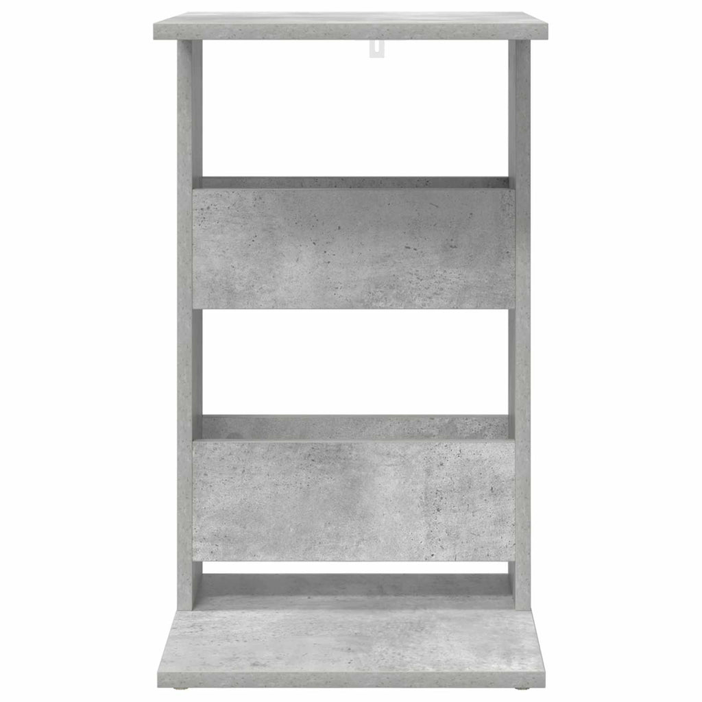 Tavolo laterale Grigio cemento 40 x 35 x 60,5 cm