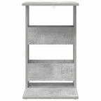 Tavolo laterale Grigio cemento 40 x 35 x 60,5 cm