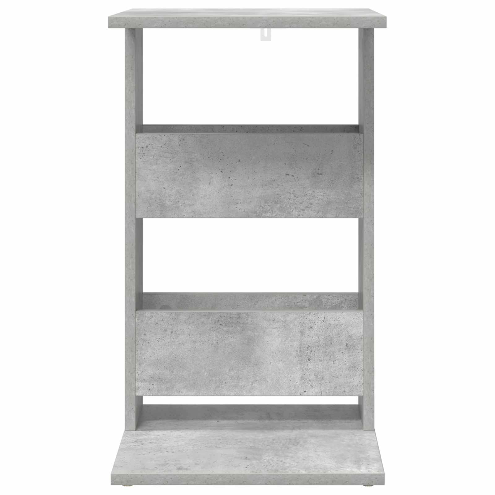 Tavolo laterale Grigio cemento 40 x 35 x 60,5 cm