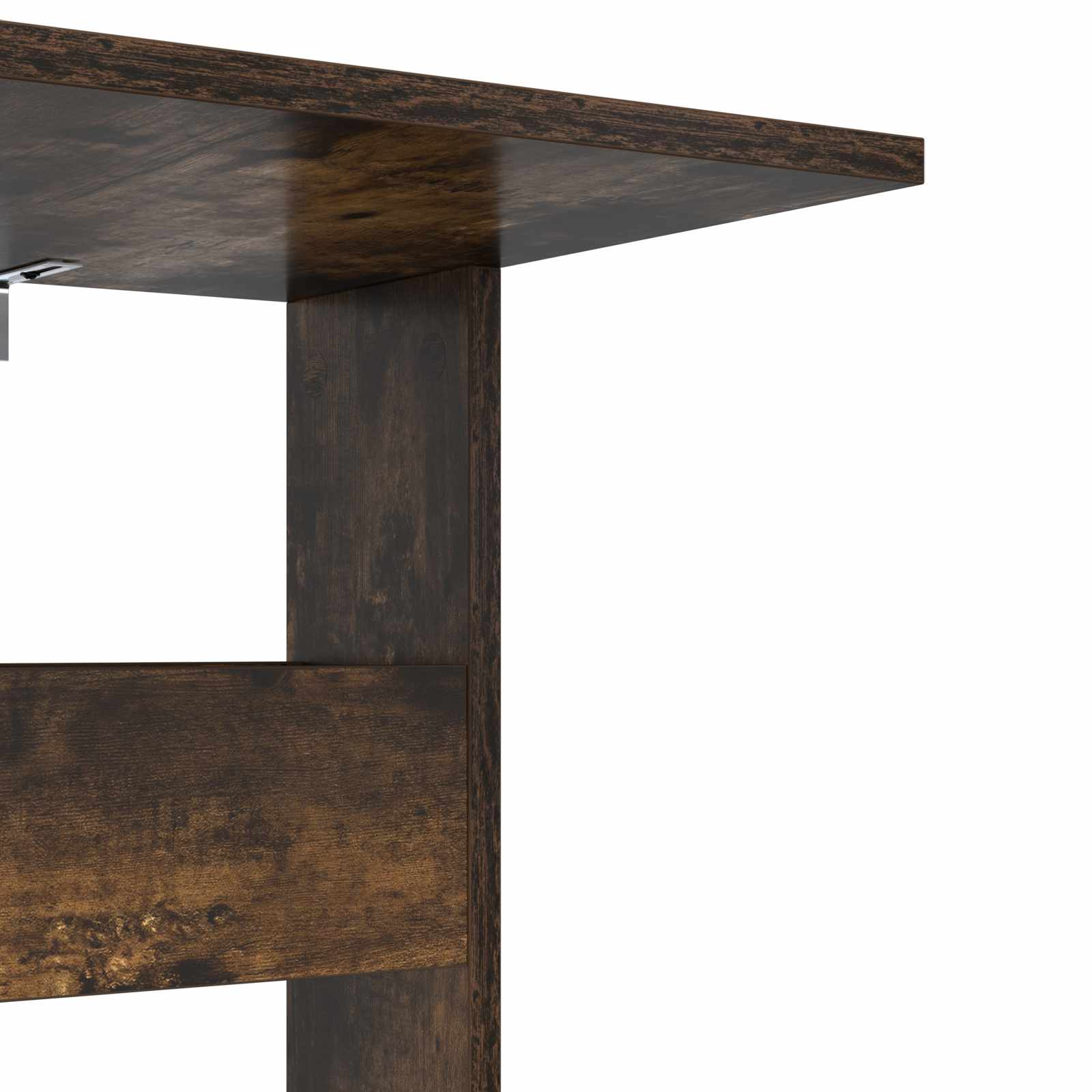 Tavolo laterale Rovere fumé 40 x 35 x 60,5 cm Legno multistrato