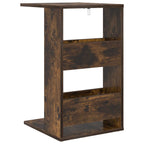 Tavolo laterale Rovere fumé 40 x 35 x 60,5 cm Legno multistrato