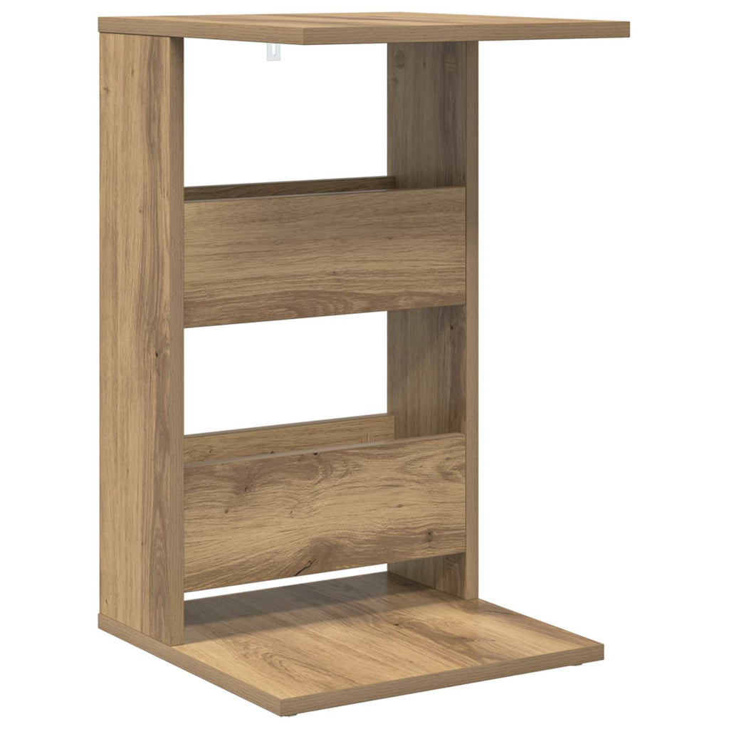 Tavolo laterale Rovere artigianale 40 x 35 x 60,5 cm