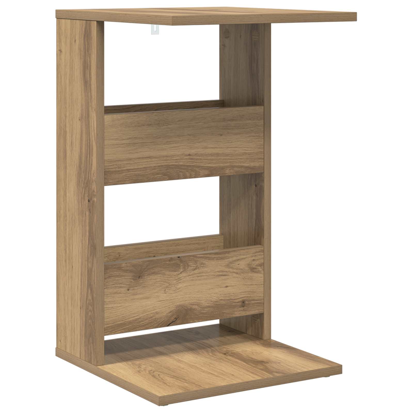 Tavolo laterale Rovere artigianale 40 x 35 x 60,5 cm