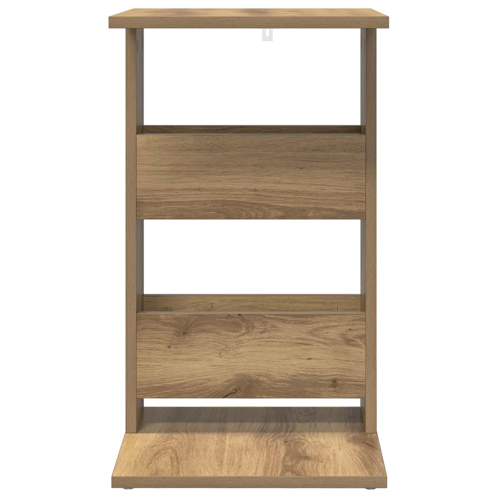 Tavolo laterale Rovere artigianale 40 x 35 x 60,5 cm