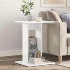 Tavolo laterale Bianco 45 x 40 x 62,5 cm Legno multistrato