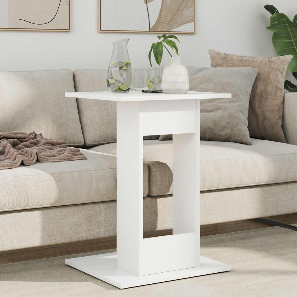 Tavolo laterale Bianco 45 x 40 x 62,5 cm Legno multistrato