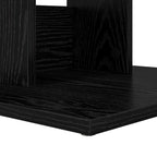 Tavolo laterale Rovere Nero 45 x 40 x 62,5 cm Legno multistrato