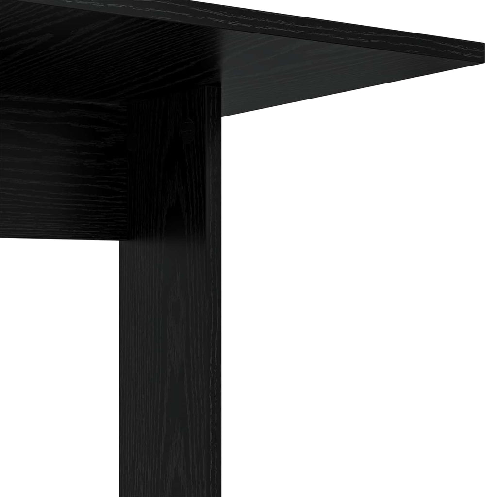 Tavolo laterale Rovere Nero 45 x 40 x 62,5 cm Legno multistrato
