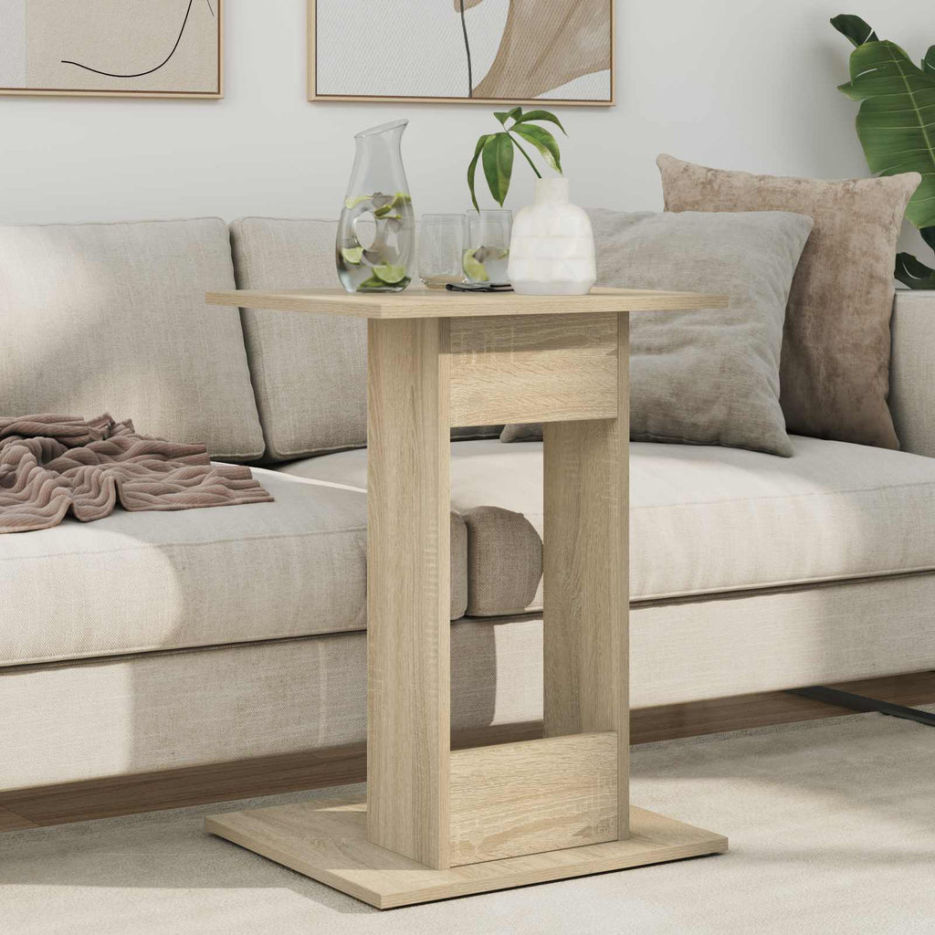 Tavolo laterale Rovere Sonoma 45 x 40 x 62,5 cm
