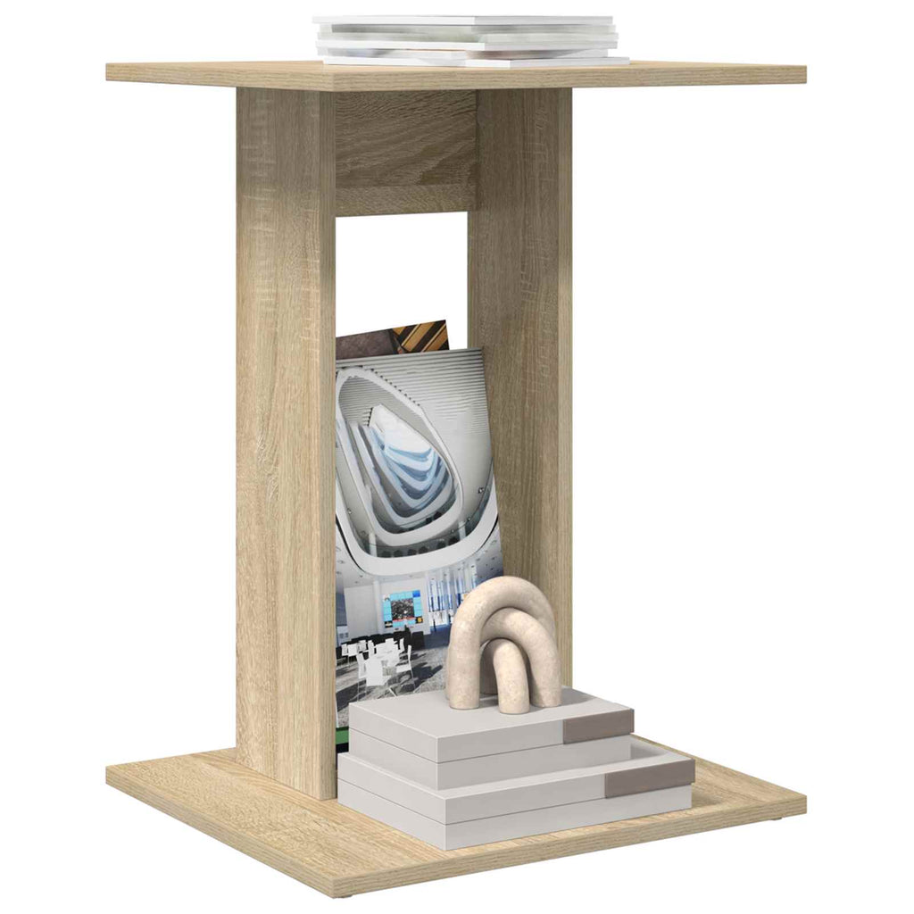 Tavolo laterale Rovere Sonoma 45 x 40 x 62,5 cm