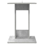Tavolo laterale Grigio cemento 45 x 40 x 62,5 cm