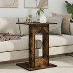 Tavolo laterale Rovere fumé 45 x 40 x 62,5 cm Legno multistrato